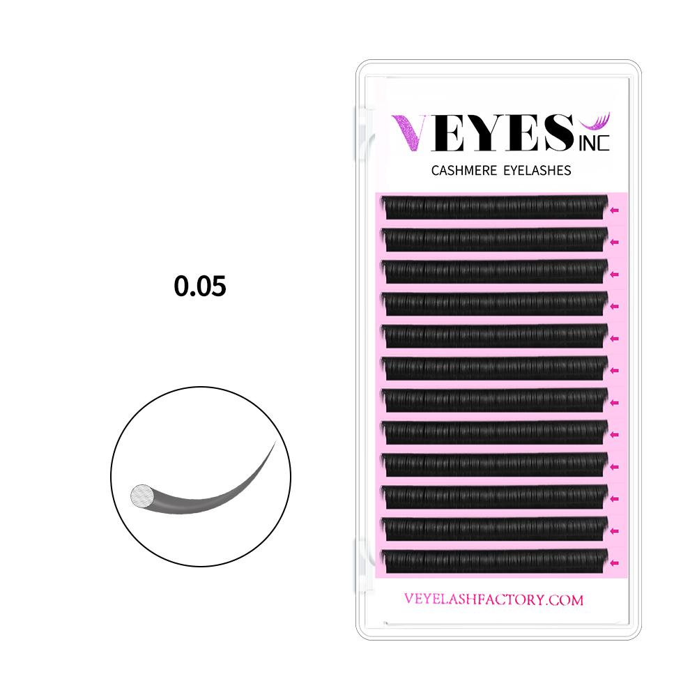 Cashmere Fauxmink Lashes 0.05MM Individual eyelashes VEYELASH? 