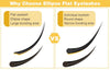 Cashmere Flat Eyelash Extension Ellipse Flat eyelashes VEYELASH? 