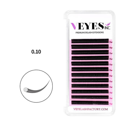 Classic Lash Extensions 0.10mm Individual eyelashes VEYELASH? 