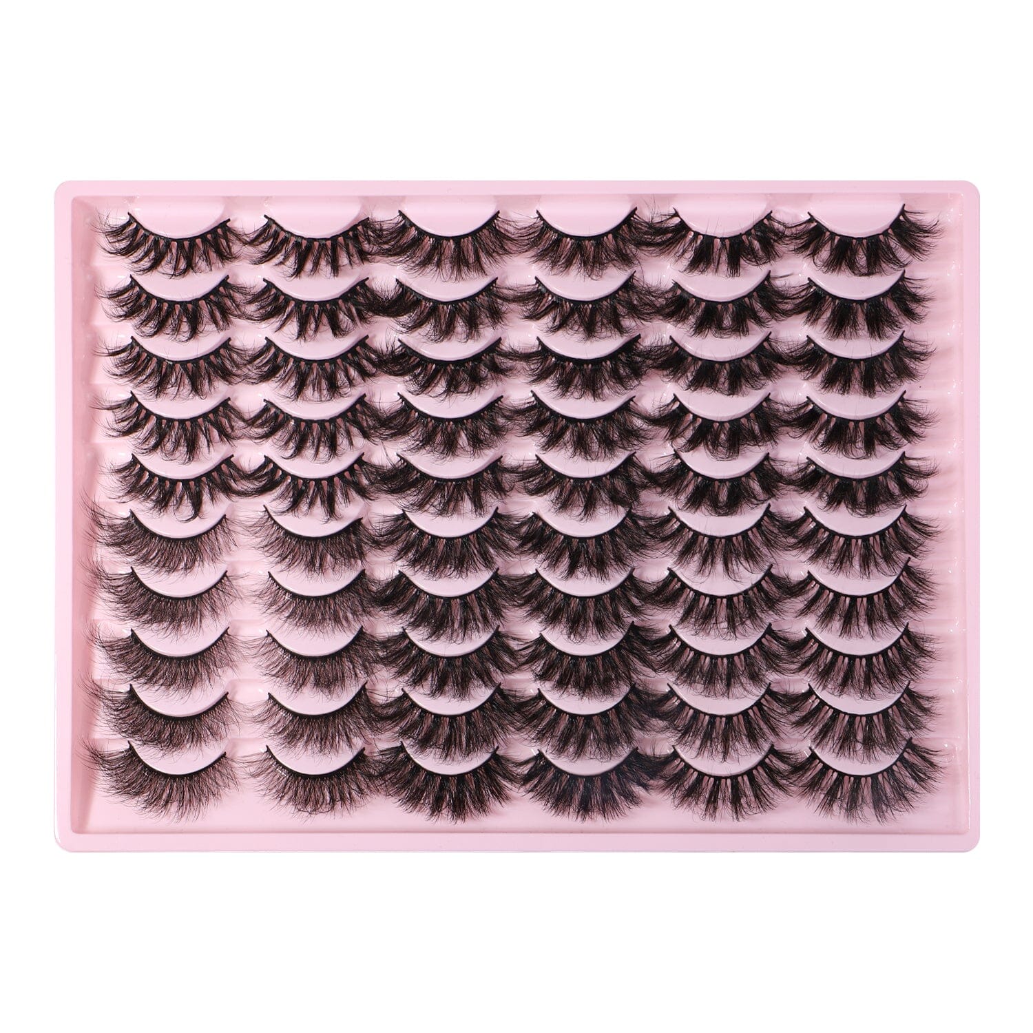 Dramatic Faux Mink Fluffy Lashes 30 Pairs CA 95131 Mink eyelashes VEYELASH 