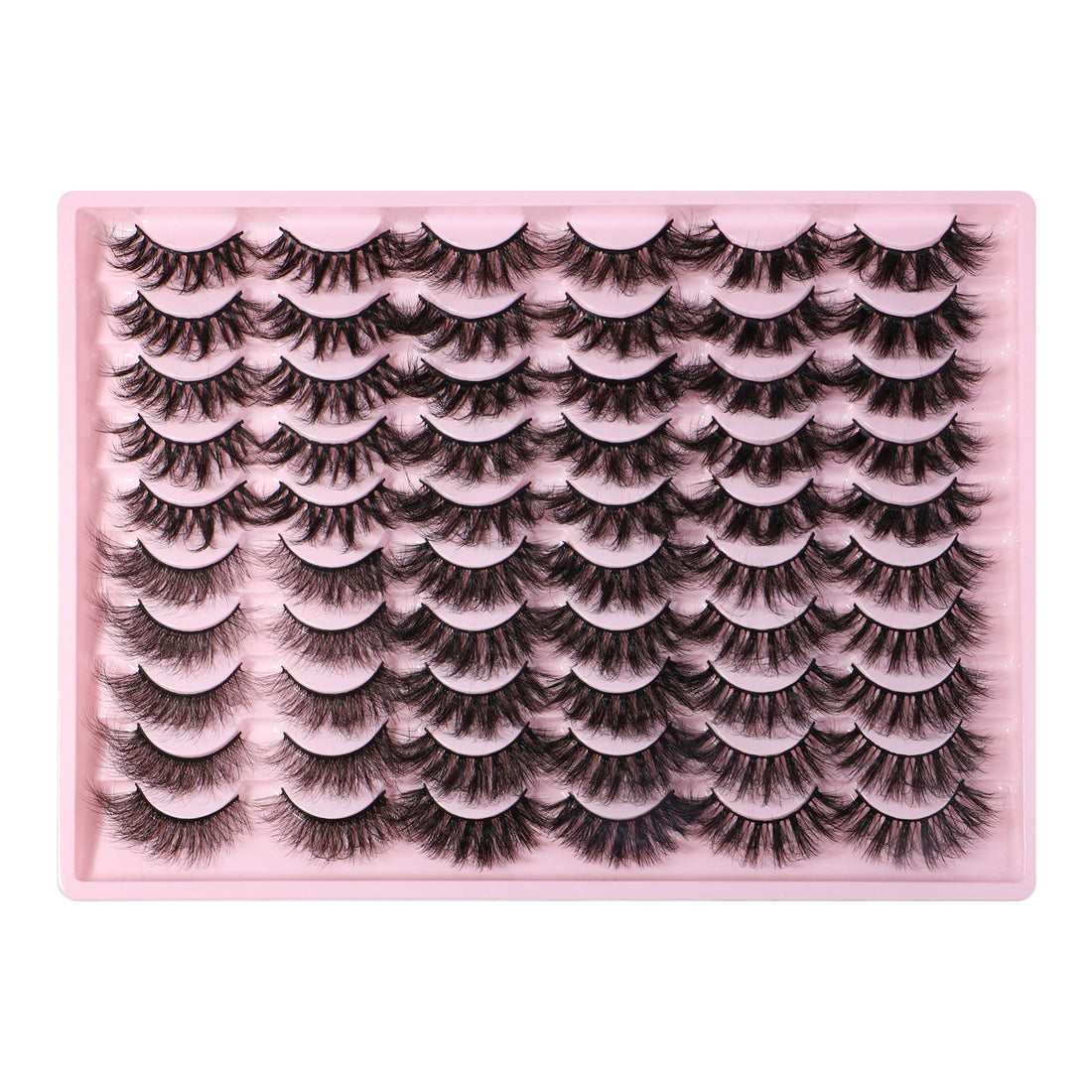 Dramatic Faux Mink Fluffy Lashes 30 Pairs VEYELASH? 