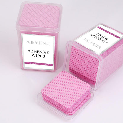 Eyelash Glue Wipes Pink VEYELASH? 