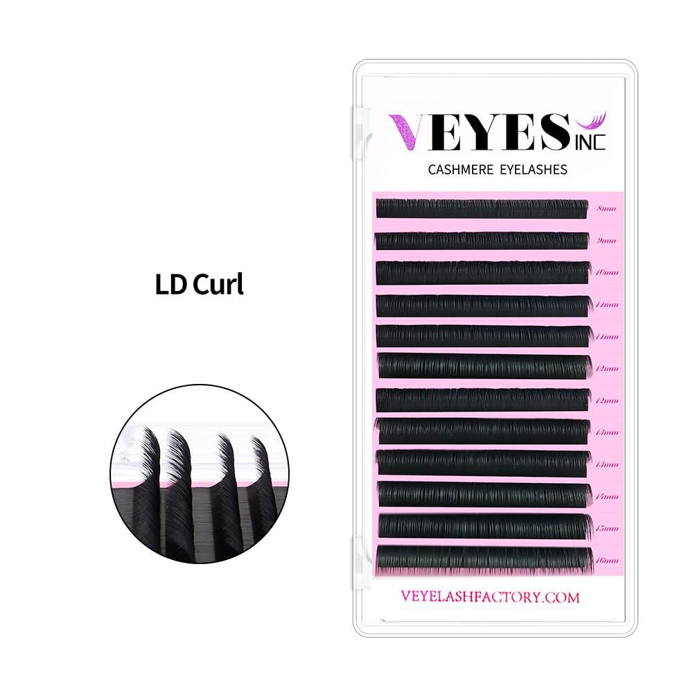 LD Curl Eyelash Extensions CA 95131 Individual eyelashes VEYELASH 