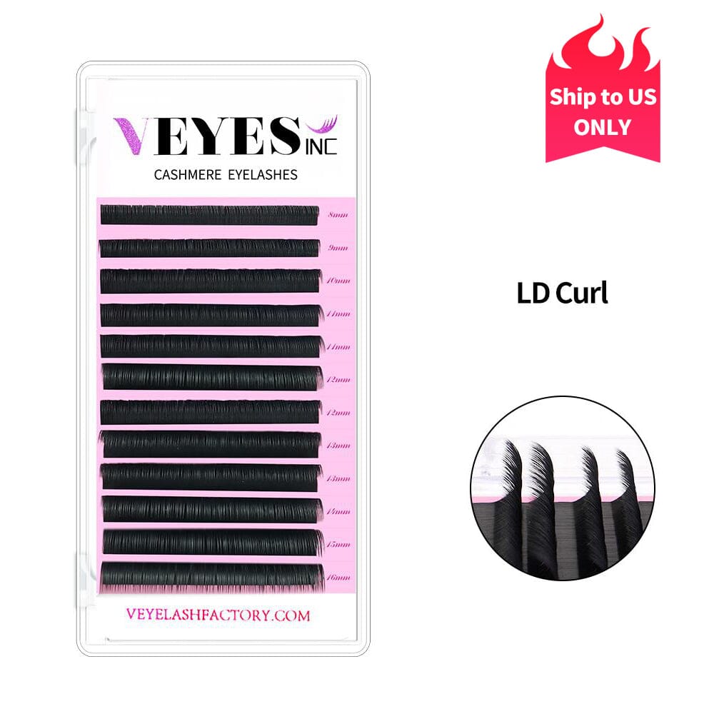 LD Curl Eyelash Extensions CA 95131 Individual eyelashes VEYELASH 