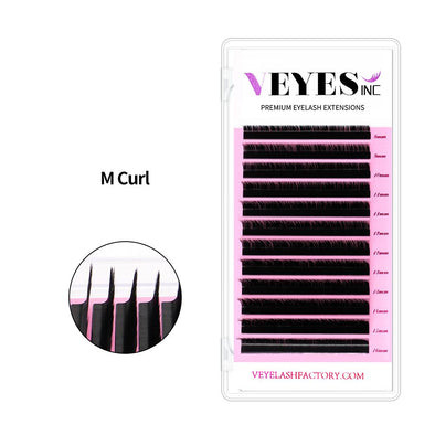 M Curl Eyelash Extensions VEYELASH? 