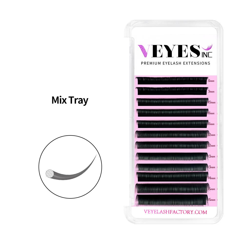 Mix Length Eyelash Extensions Individual eyelashes VEYELASH? 