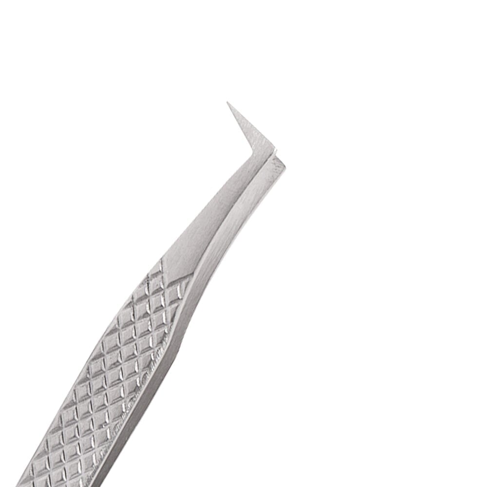 Platinum Volume Lash Tweezer CA 95131 Tweezers VEYELASH Silver 