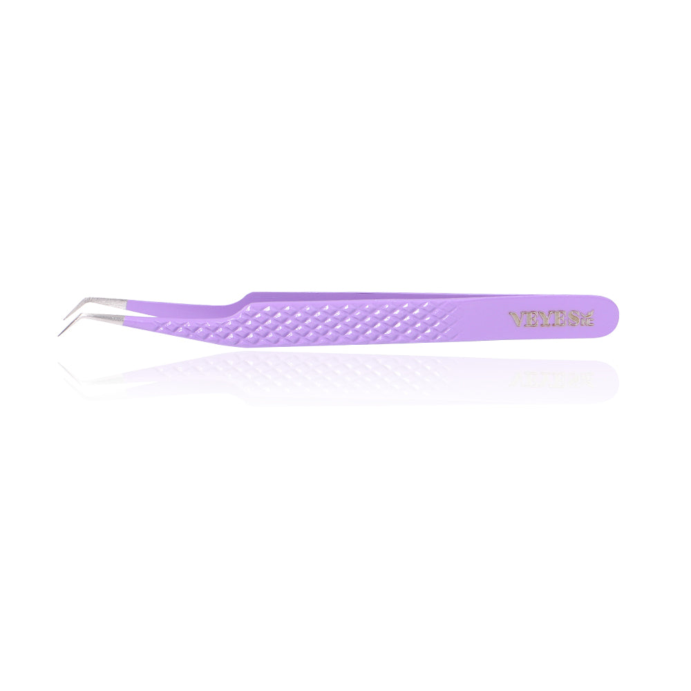 QUEEN Volume Lash Tweezer Purple Tweezers VEYELASH? 