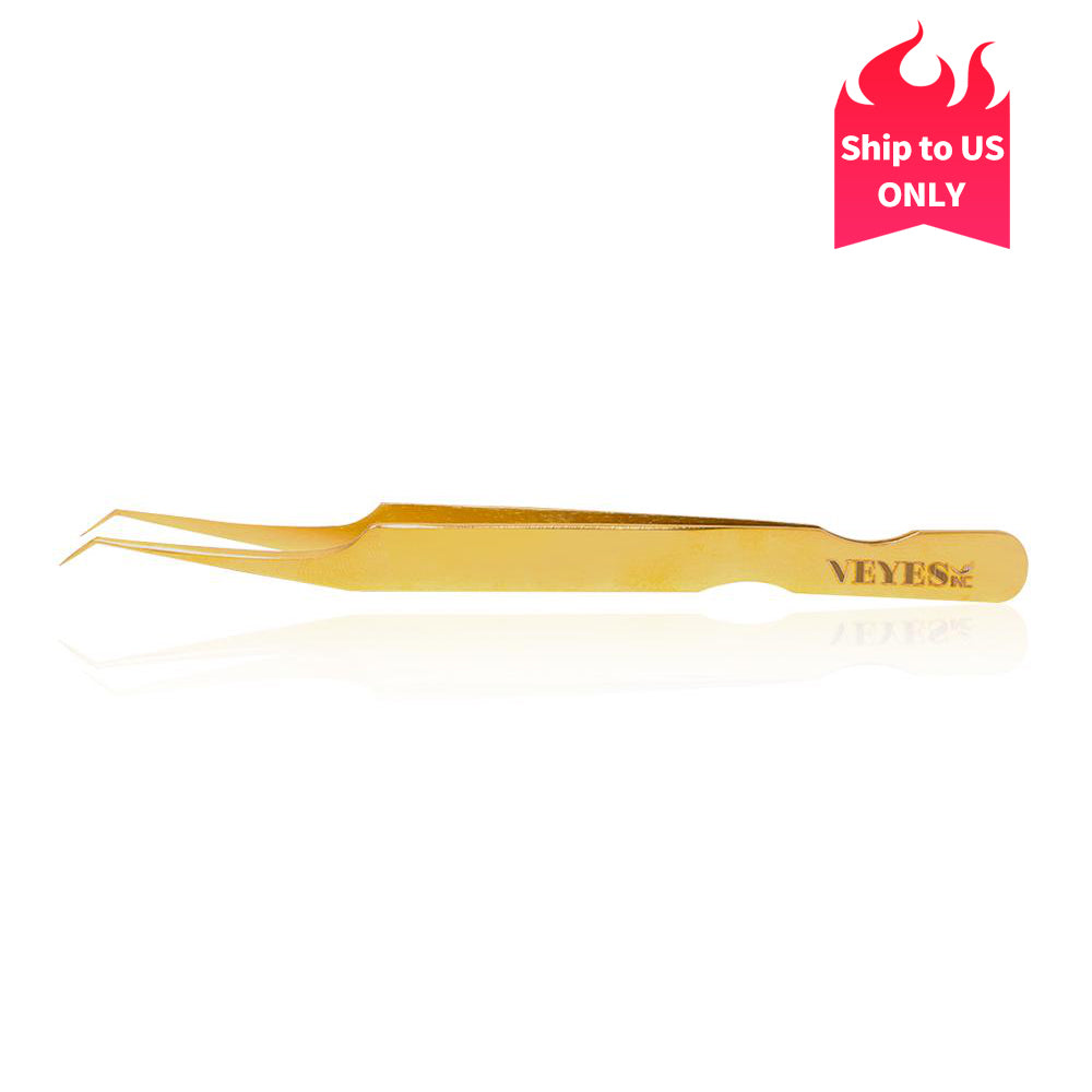 Volume JL Gold Tweezer CA95131 Tweezers VEYELASH? 